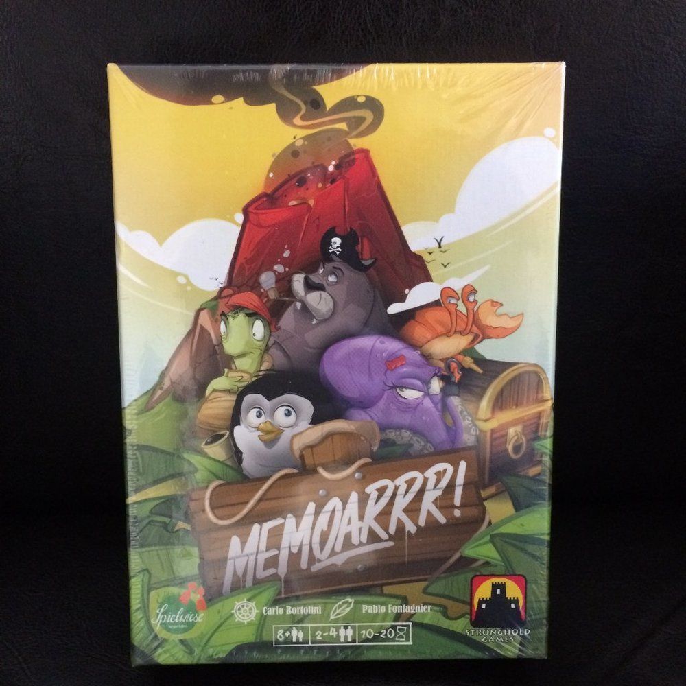 Memoarrr Card Game By Stronghold Games New in Sealed Box 2018